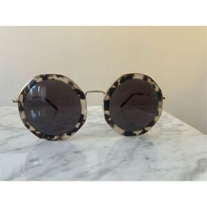 NEW Illesteva Oversized Tortoise Sunglasses 55/25